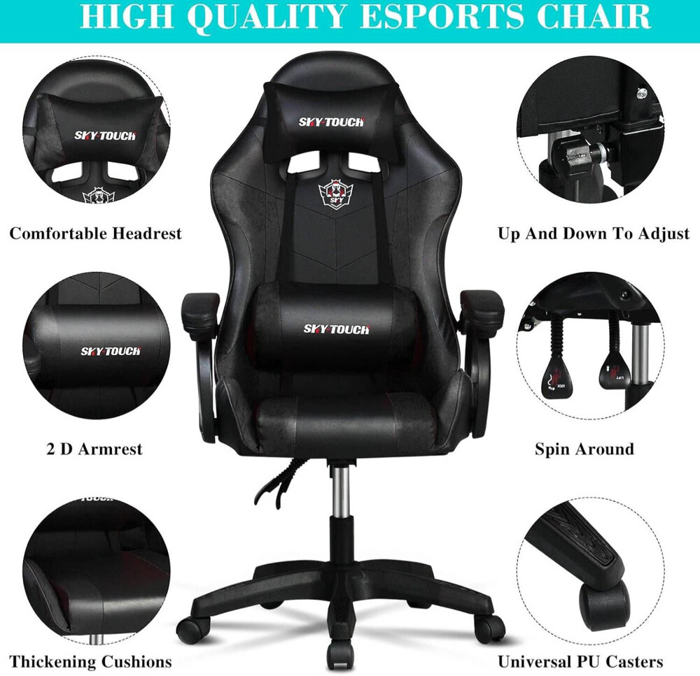 Sky touch gaming chair - 3