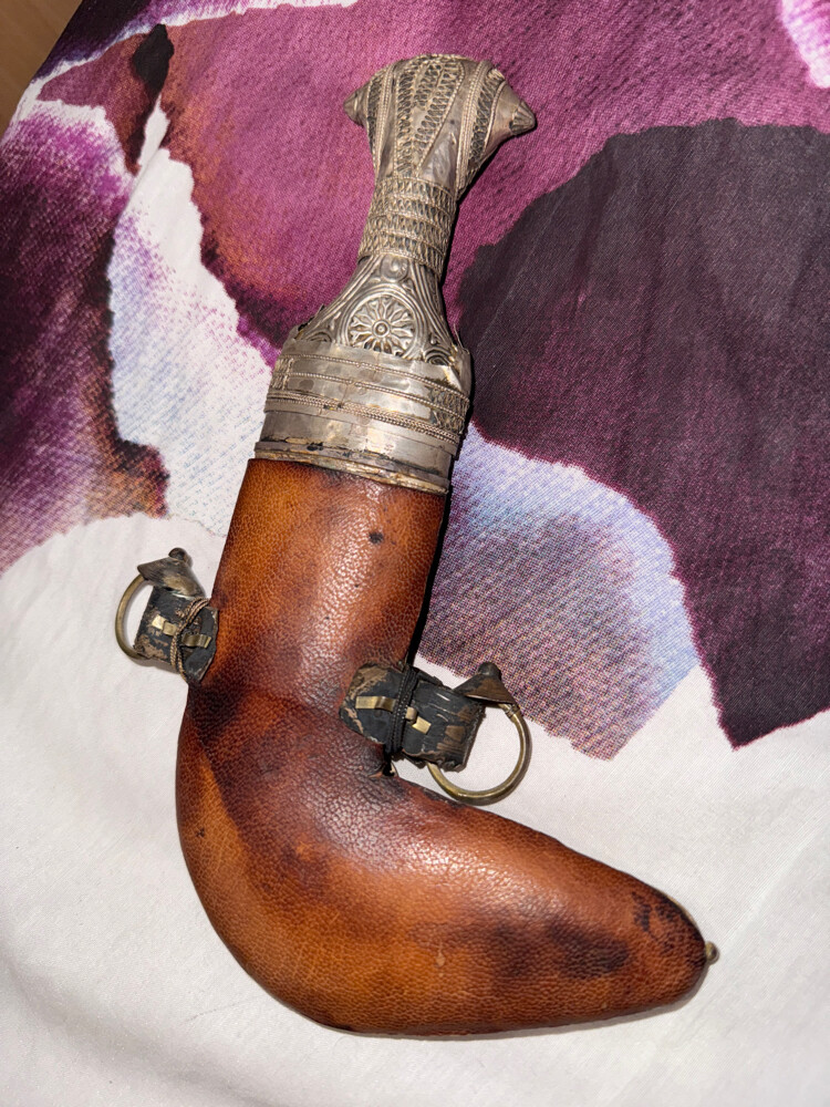  vintage silver Omani Khanjar  - 3