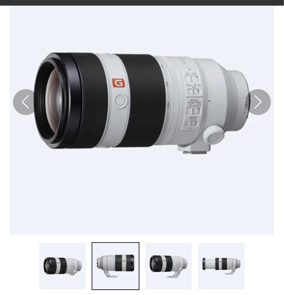 Sony 100-400mm GM - 1