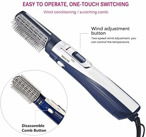 3-in-1 Hair Styler Blue/White 30 - 1