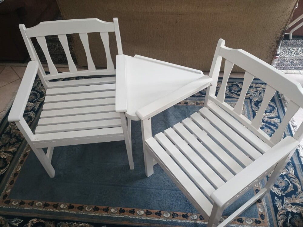 Ikea chair set with table ikea - 1