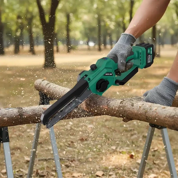 Green Lion Cordless Chainsaw - 2