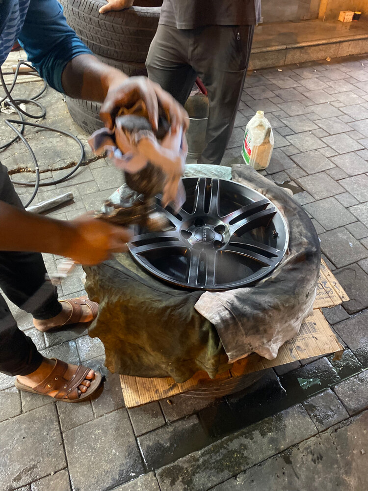 rim repair & rim paint &alignment - 8