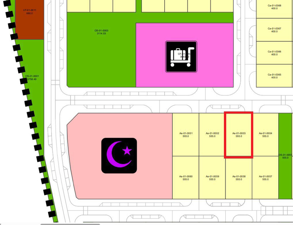 excellent location 555 sqm in Huz - 2
