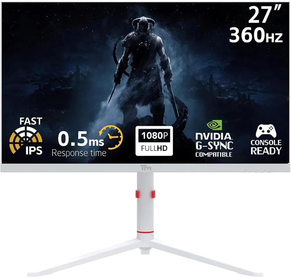 Gaming monitor 27inch 360hz white - 1