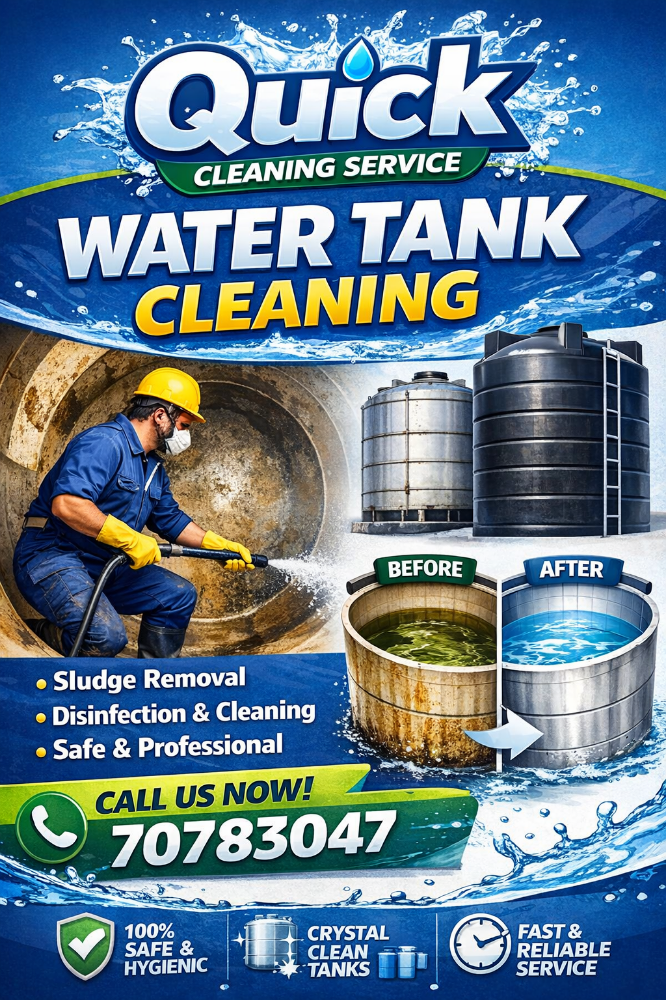 QUICK CLEANING SERVICE
Profession - 2