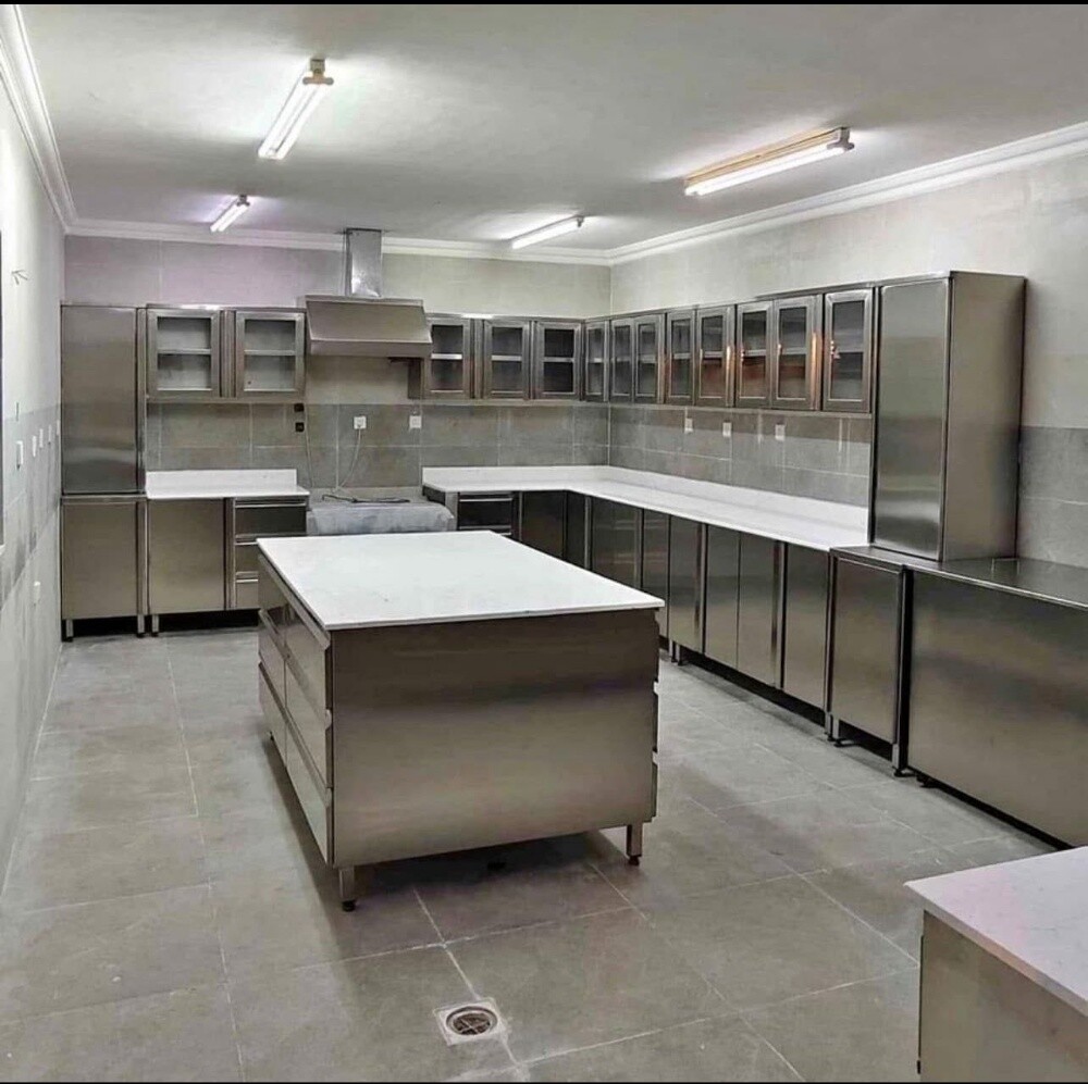 SS Kitchen Base and Wall Cabinet - 5