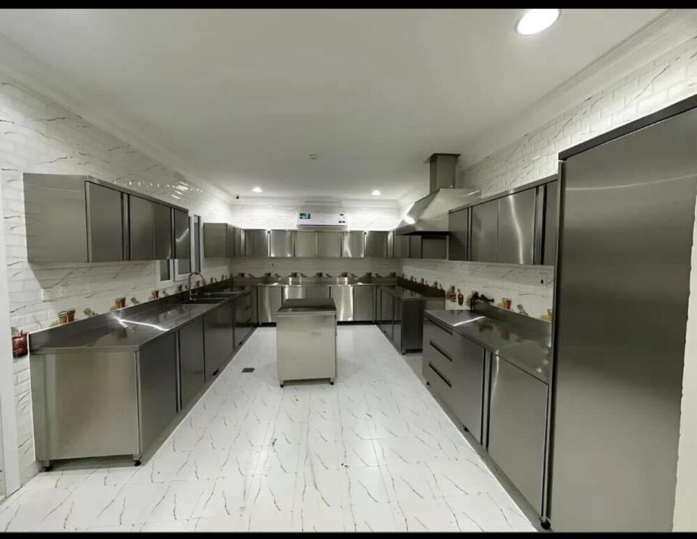 SS Kitchen Base and Wall Cabinet - 3
