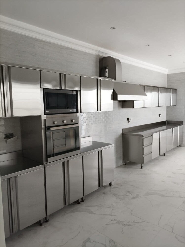 SS kitchen Base & Wall Cabinet - 3