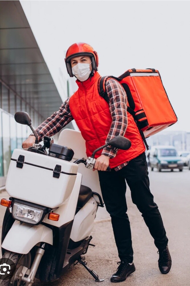bike rider and car driver - 3