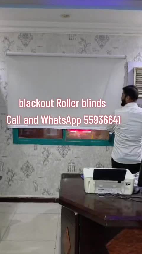 Roller blind Vatika curtain - 1
