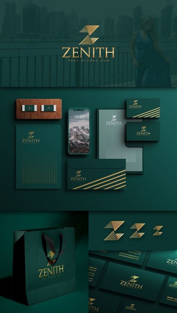 تصميم لوقو و هوية بصرية - 3