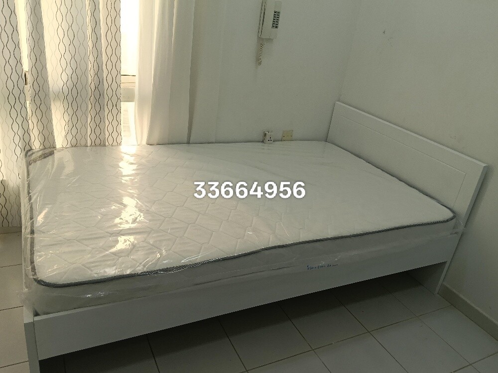 Wooden 120/200 size bed frame - 2