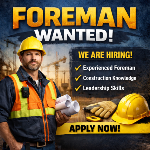 Urgently Needed Forman - 1