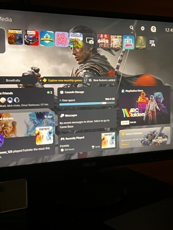 Gaming monitor with add ons - 5