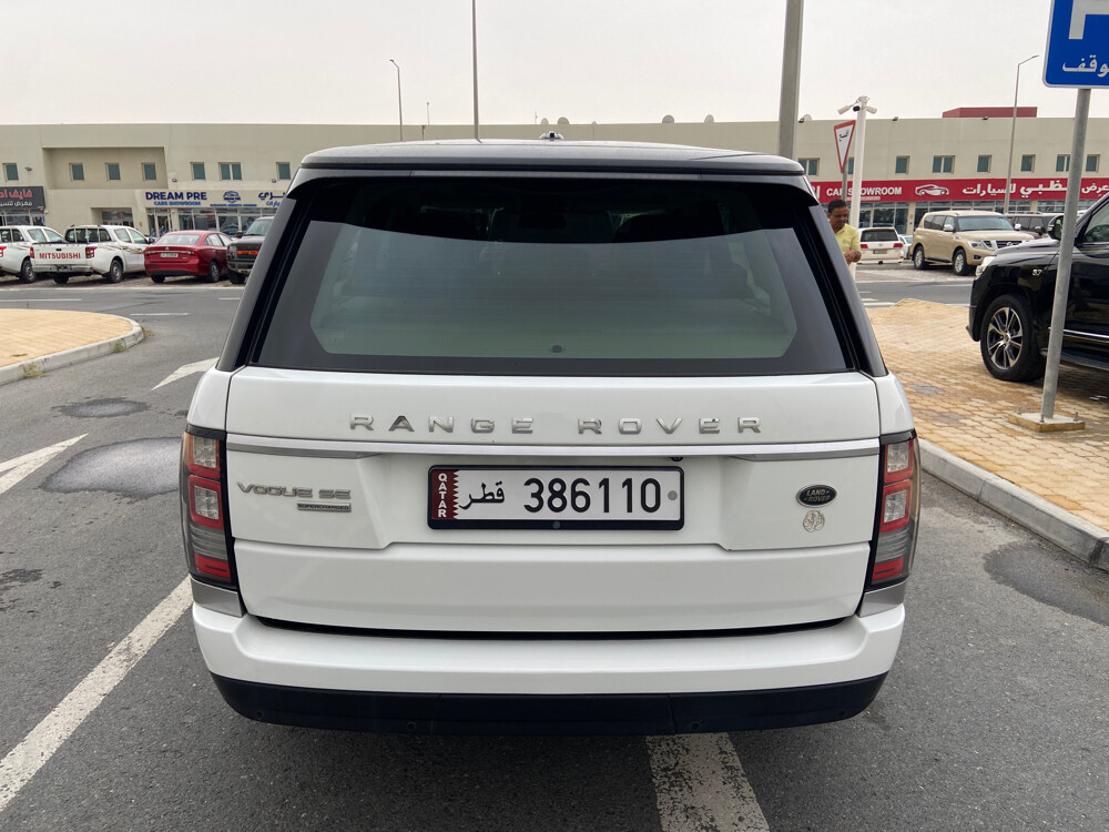 Range Rover 2014 white  - 3