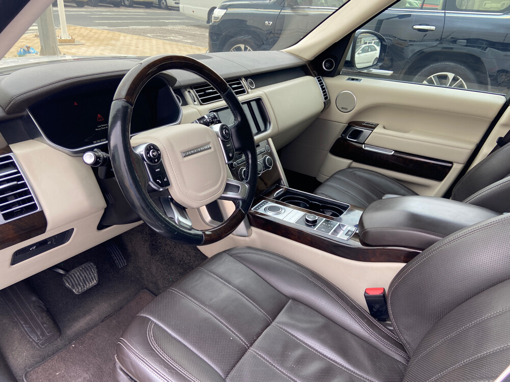 Range Rover 2014 white  - 7