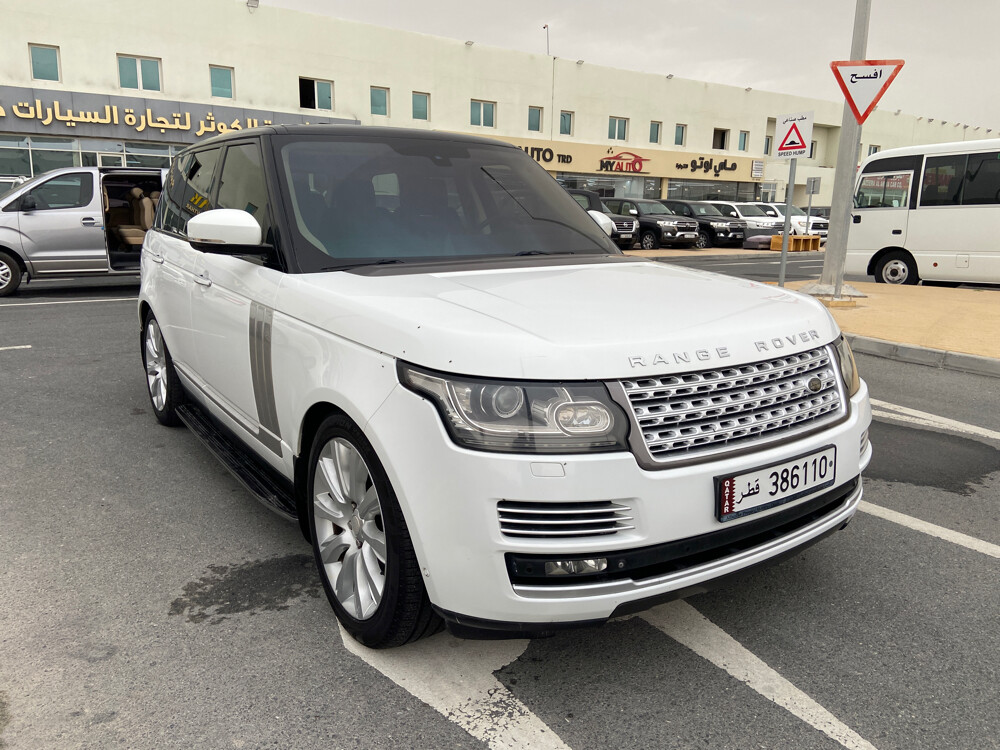 Range Rover 2014 white  - 5