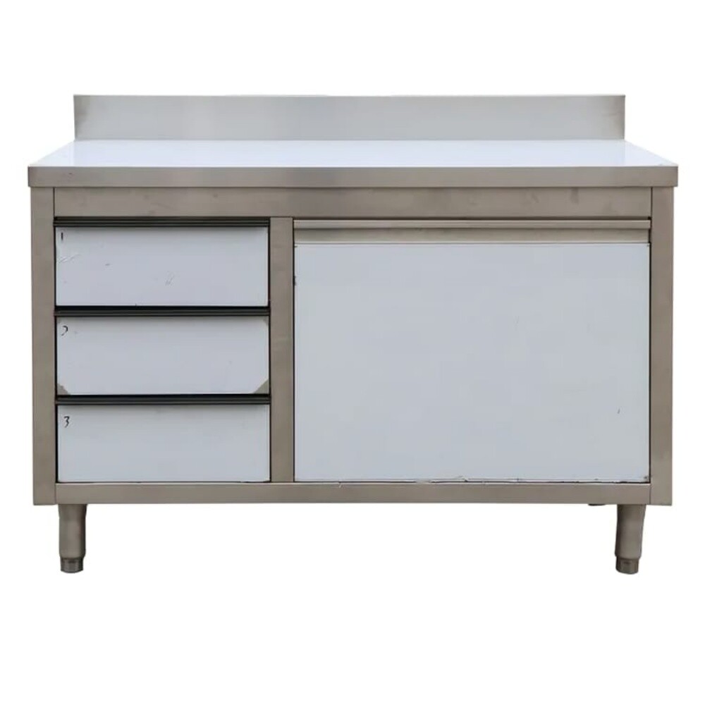SS Base Cabinet with 3 Drawers - 2