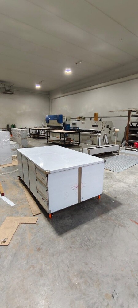 SS Base Cabinet with 3 Drawers - 5