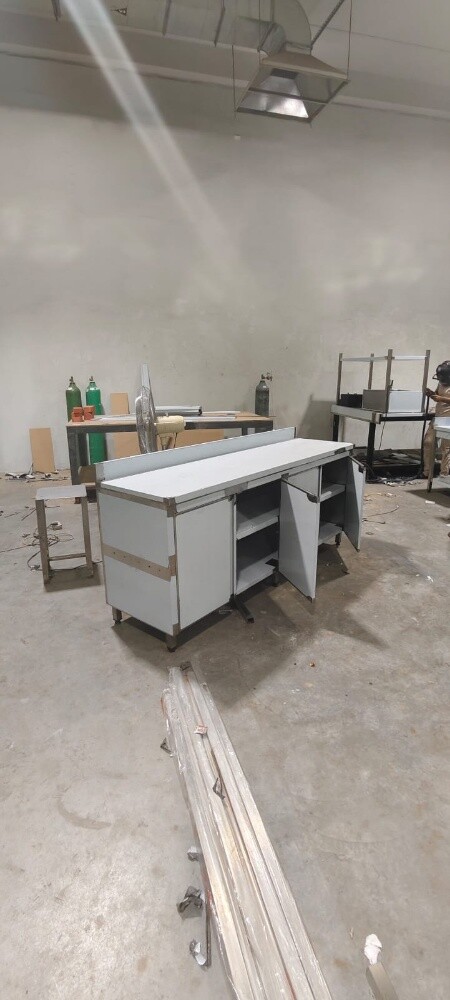 SS Base Cabinet with Hindeg door - 2