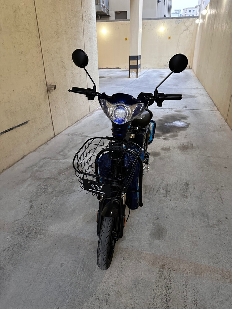e bike with brand new halmet - 3