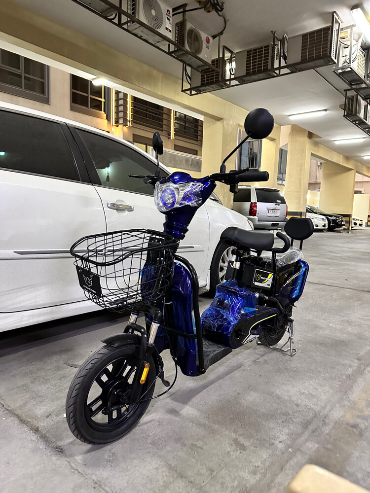 e bike with brand new halmet - 7