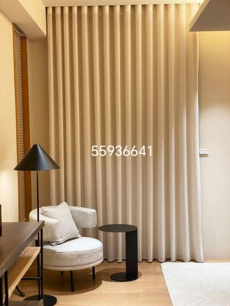 wave design curtain - 3