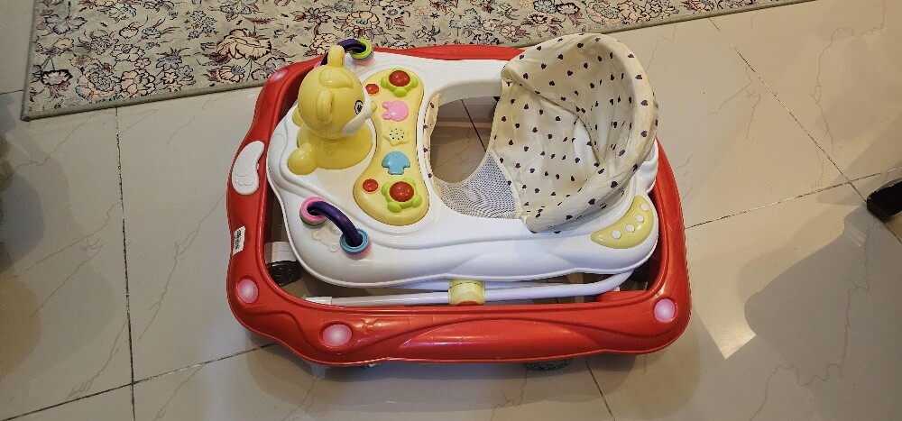 سرير اطفال وماشية وكرسي سيارة بدو - 4