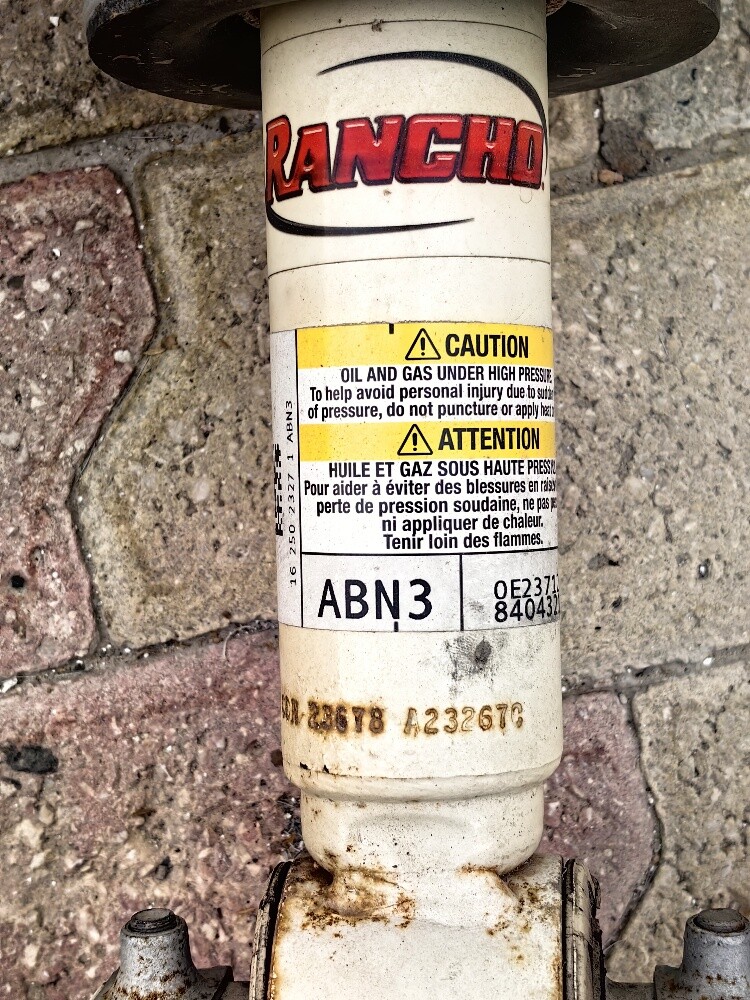 GMC suspension - 1