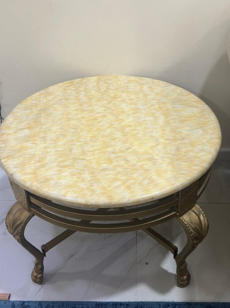 2 round coffee  tables - 2