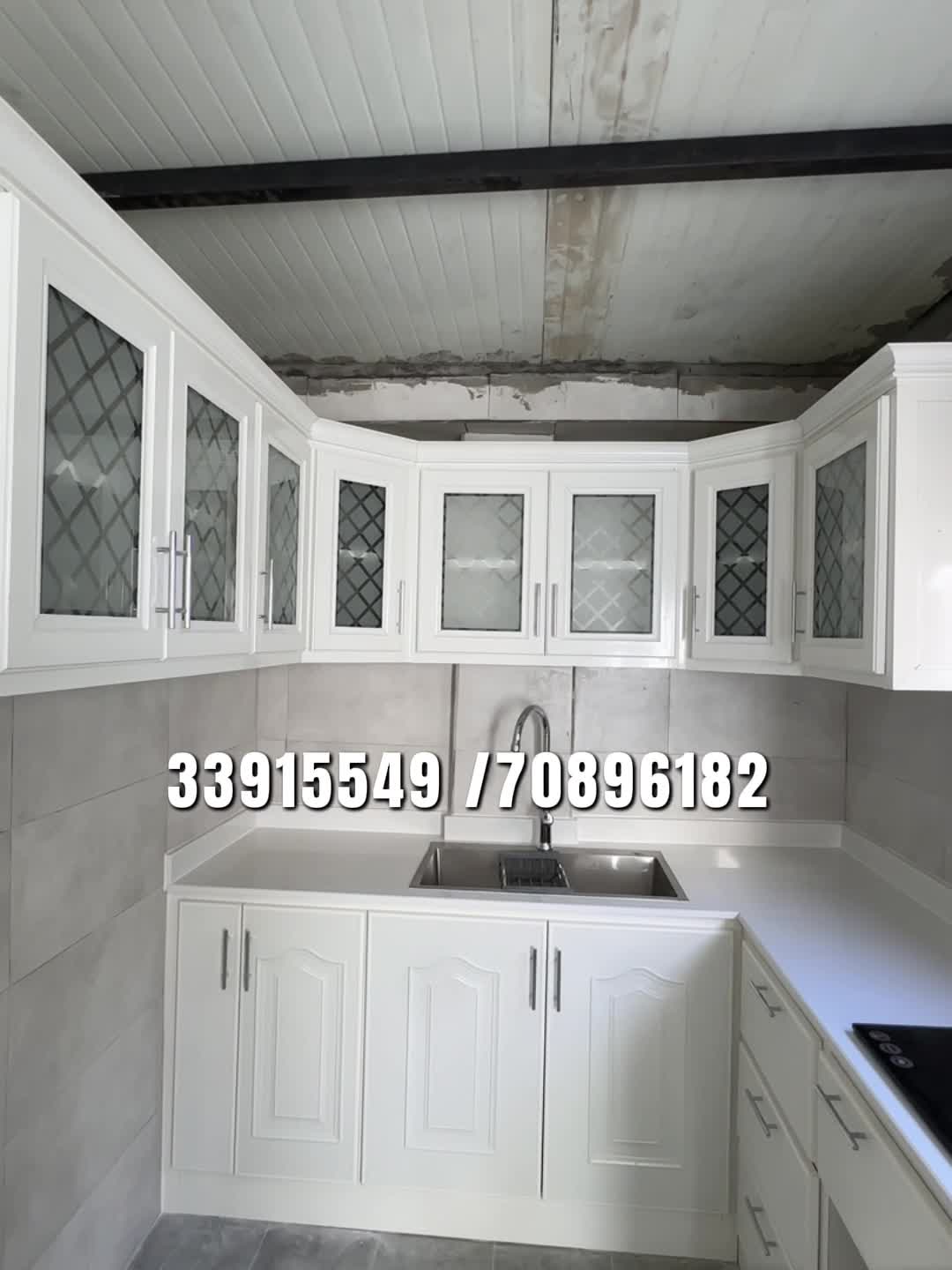 Aluminumkitchen cabinet.  - 1