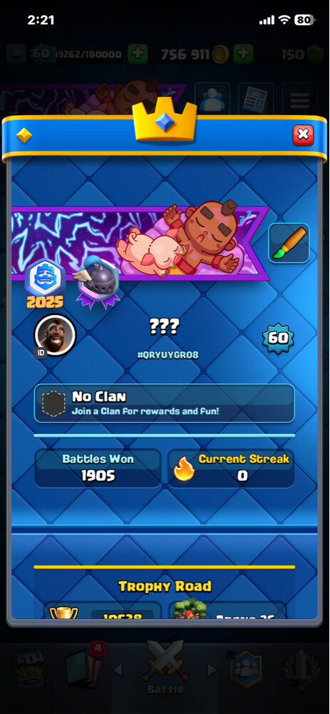 clash royal account - 2