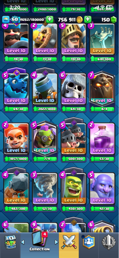 clash royal account - 9