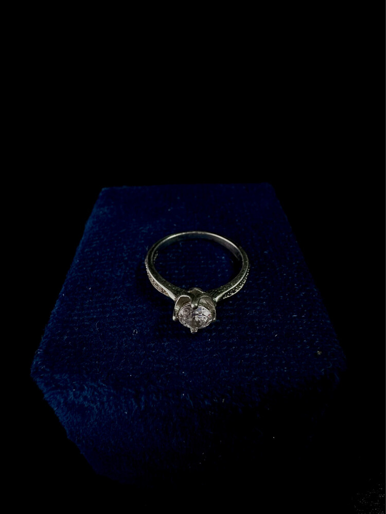 italic silver rings 925 - 17