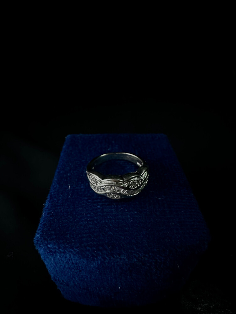 italic silver rings 925 - 11