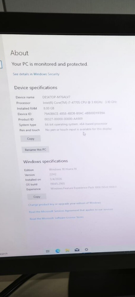 dell i7 4th gen 8GB RAM 2TB storage - 2