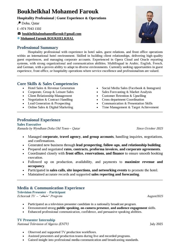 Hospitality Professional - 2