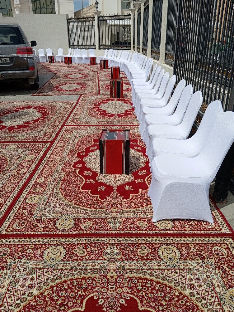 طوق ورد استقبال كوشة خطوبة وخيام - 14
