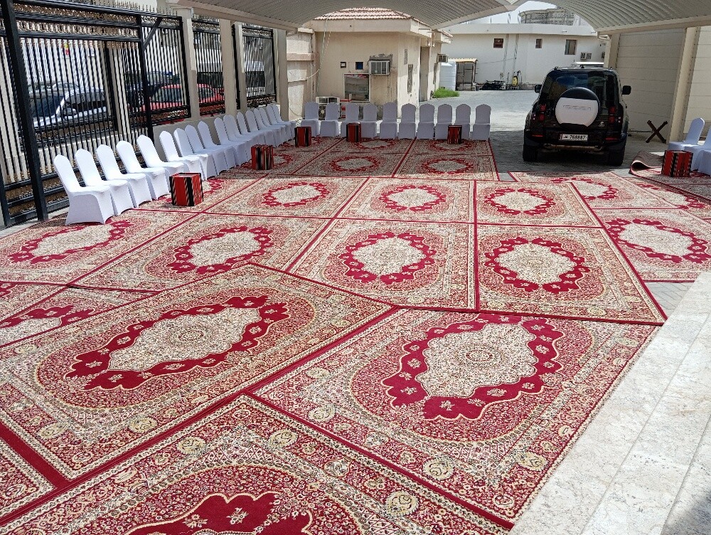طوق ورد استقبال كوشة خطوبة وخيام - 13