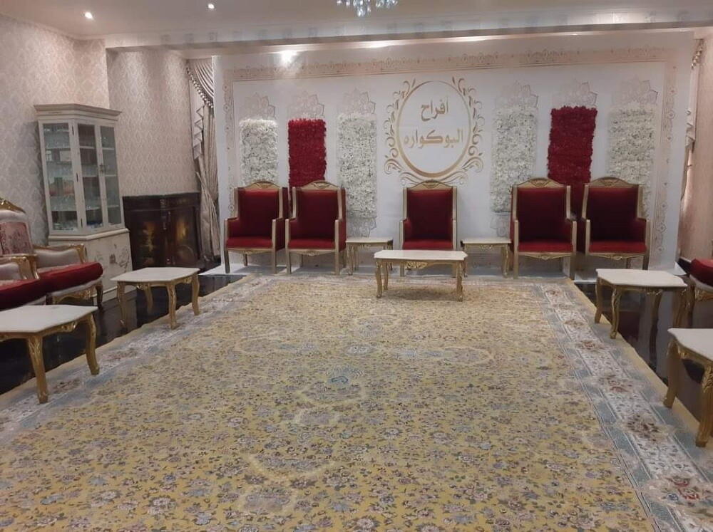 طوق ورد استقبال كوشة خطوبة وخيام - 3