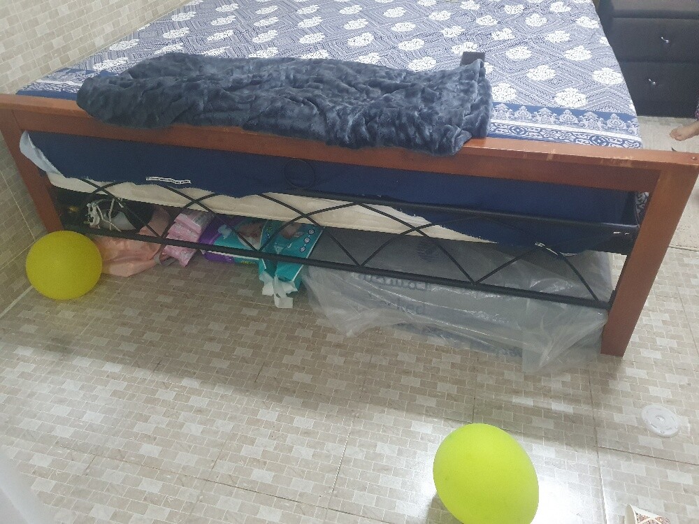 king size bed and spring matress - 2
