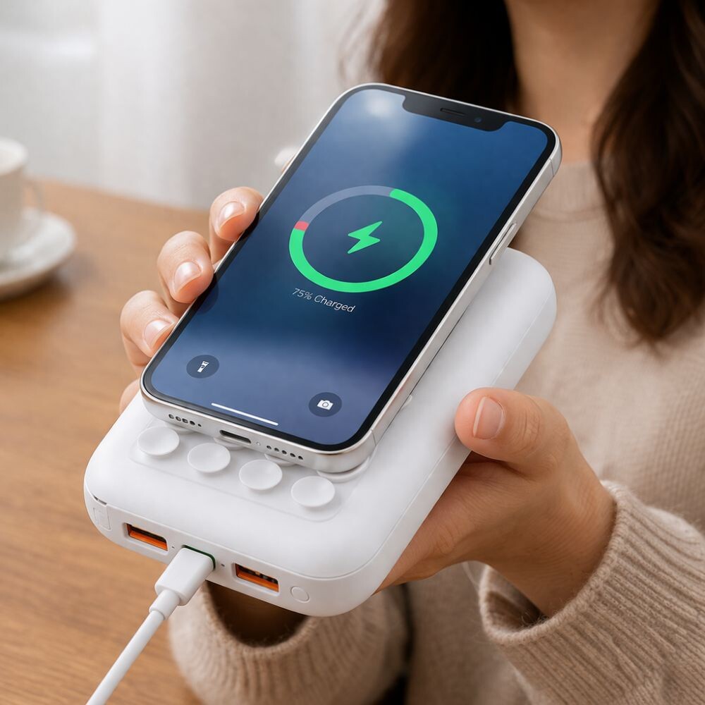 Porodo 10000mah Suction PowerBank - 5