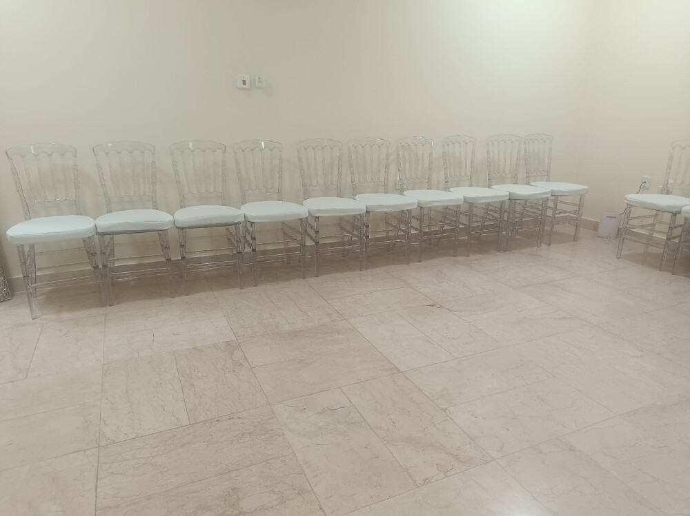 مناسبات كراسي شفافه وطاولات - 3