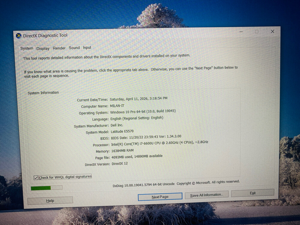Dell core i7 laptop - 2
