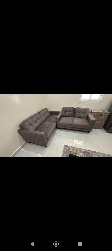 set of 03. sofa for sale used l - 2