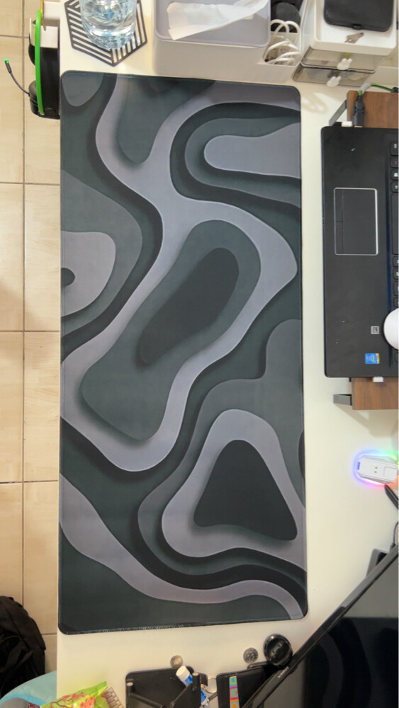 New black themed mousepad (90*40) - 1