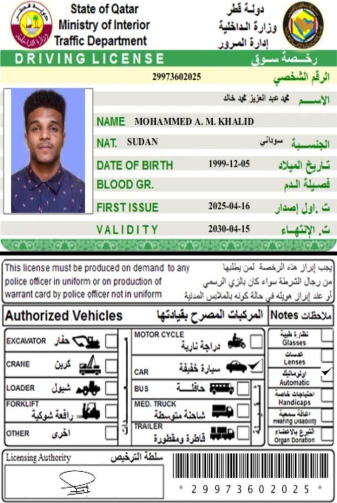 Mohammed abdalaziz Mohammed khalid - 1
