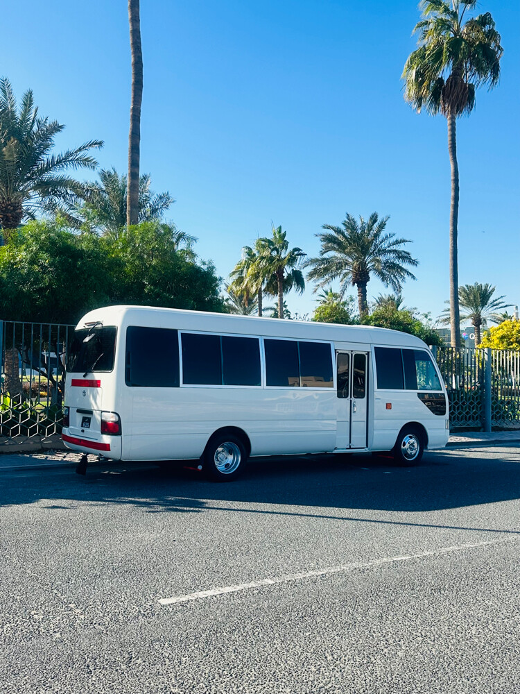 Toyota coaster for rent  - 6