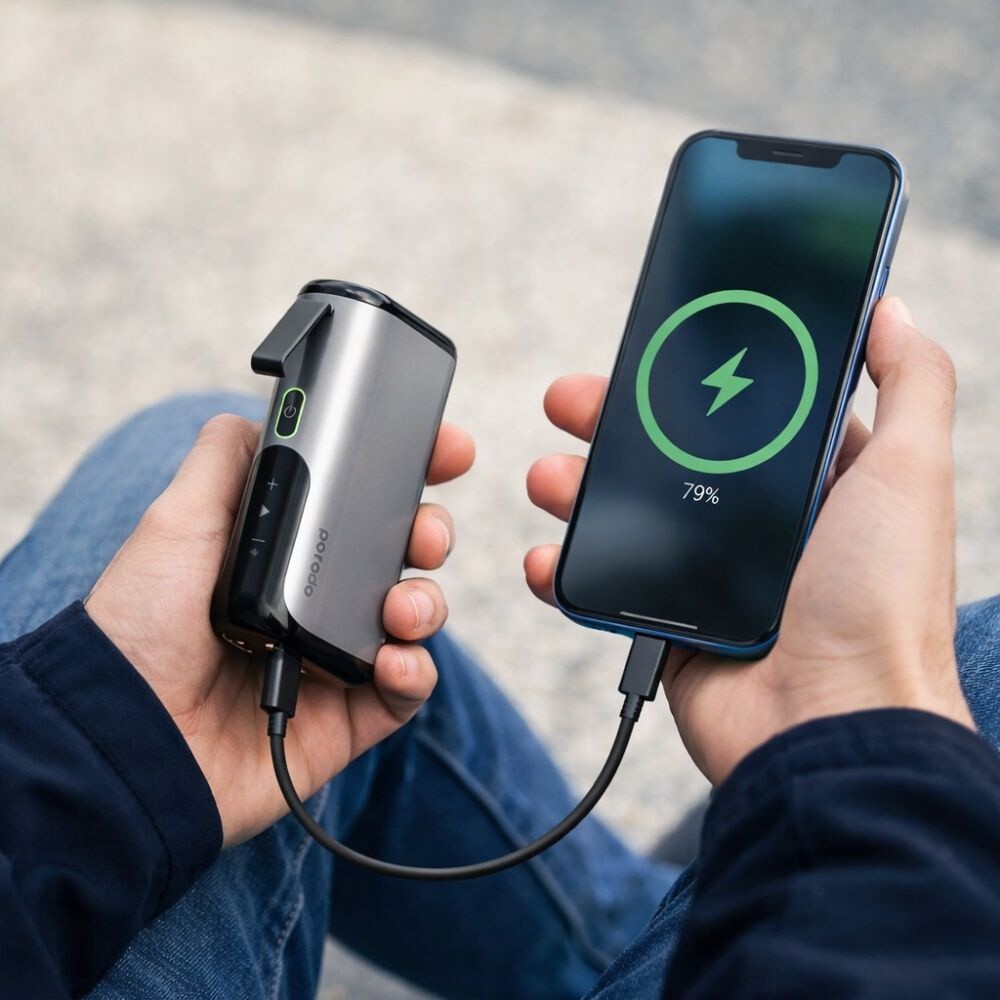 Porodo Power Bank Speaker - 2